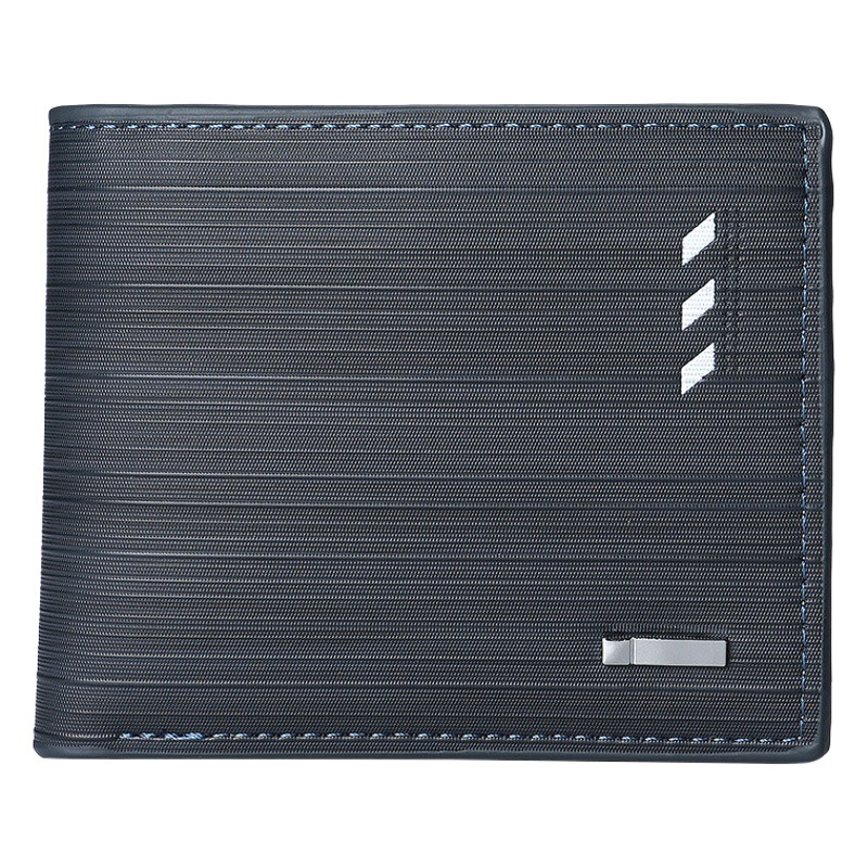 Cross-border short wallet men's European and American youth multi-card wallet men's horizontal trendy wallet