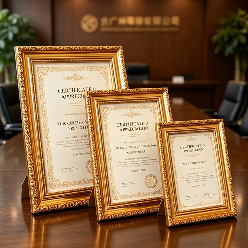 Honor Certificate Frame A4 Award Display Frame High-End Gold Photo Frame Empty Frame for Tabletop Display 6 78inch 10inch Photo Frame Honor Certificate Frame A4 Award Display Frame High-End Gold Photo Frame Empty Frame for Tabletop Display 6 78inch 10inch Photo Frame