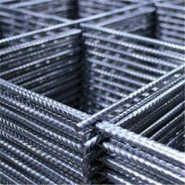 镀锌铁丝网高速公路防裂网片建筑施工带肋网格钢筋网碰网