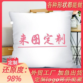 定制抱枕来图来样