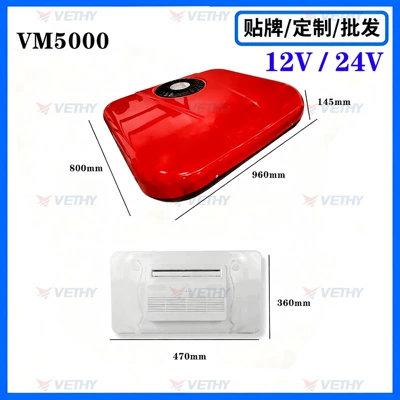 Automotive air conditioning — Heavy-Duty Trucks - 12vred-for-light-trucks-2-year-joint-warranty-vm5000