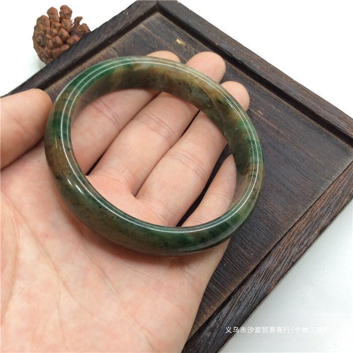 汐浆正宗天然独山玉手镯女款正品四大名玉独山玉手镯正宗独山玉手
