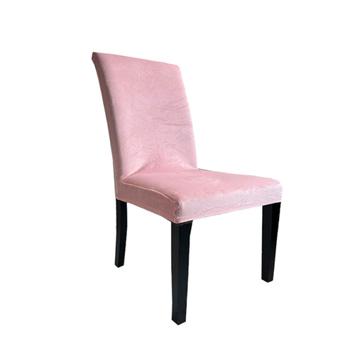 Product Thicken Silver Fox Fleece Elastic Chair Cover for Home Hotel Dining Chair Leisure Chair Protector