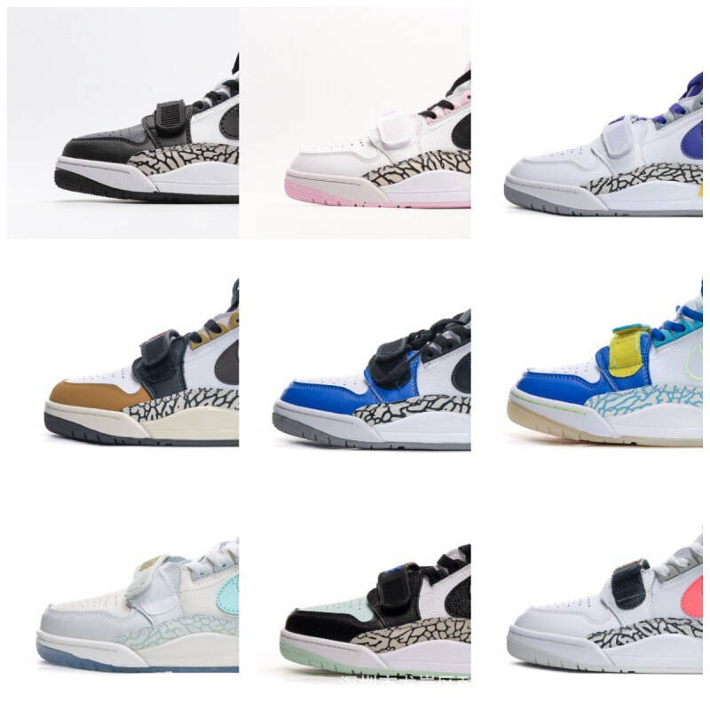 Factory High-Quality Aj312 Women's Shoes Low High-Top Basketball Shoes Legacy Three-In-One Putian Shoes Men's Pure Original