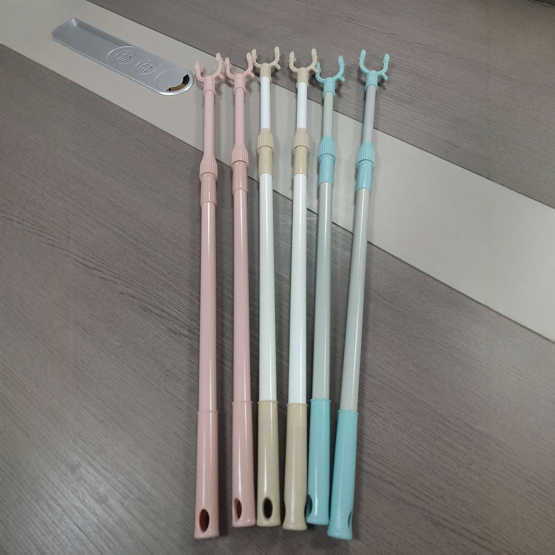 33 tipos de tenedor de ropa varilla de secado tenedor de ropa varilla de secado doméstica retráctil percha de ropa varilla de secado dormitorio Yiwu image 18