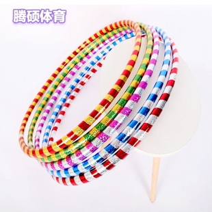 Double Laser Hula Hoop Bold Children Adult Plastic Hula Hoop Game Dance Props School Kindergarten