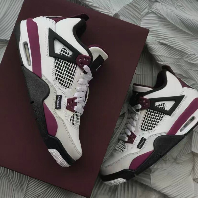 2026 Cross-Border Aj4 Men's Sports Basketball Shoes Aj4 White Black Paris White Cement Midnight Blue Air-Cushioned Shoes Putian 2026 Cross-Border Aj4 Men's Sports Basketball Shoes Aj4 White Black Paris White Cement Midnight Blue Air-Cushioned Shoes Putian