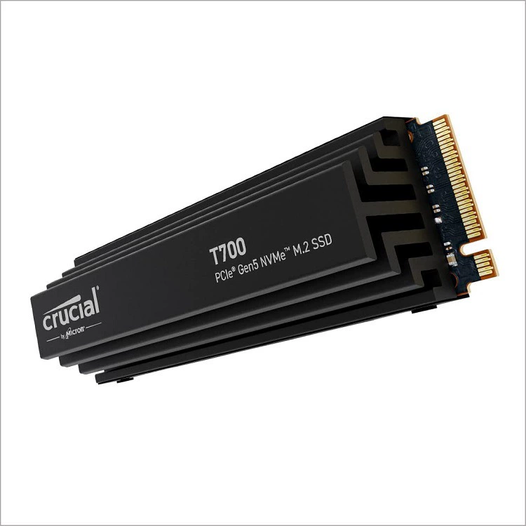 Подходит для Yingruida Crucial 1ТБ \ 2ТБ M.2 NVME четыре канала PCIE5.0 настольный SSD твердотельный