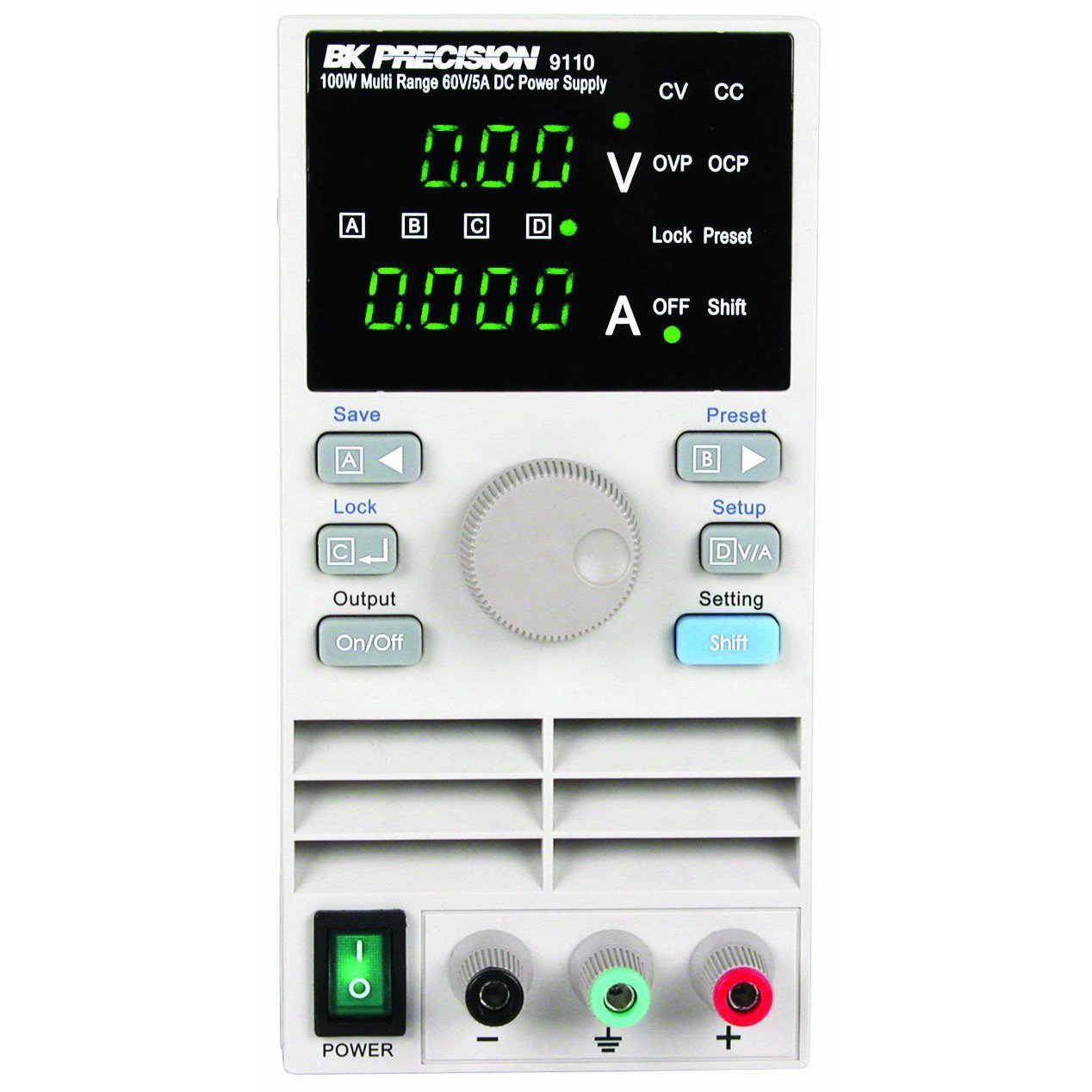 BK Precision 9110  100W多范围60V/5A直流电源供应器