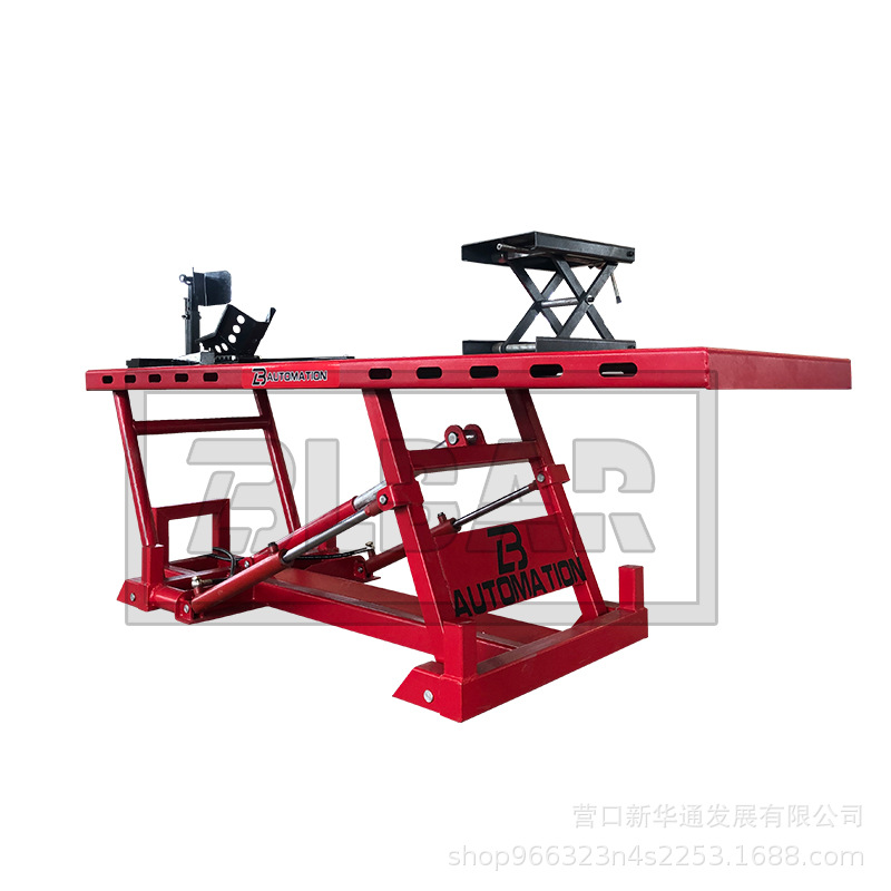 Liba plataforma elevadora de elevación de la motocicleta elevador hidráulico soporte de la motocicleta marco de elevación Jack reparador