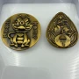 定做金属二次元仿珐琅校徽