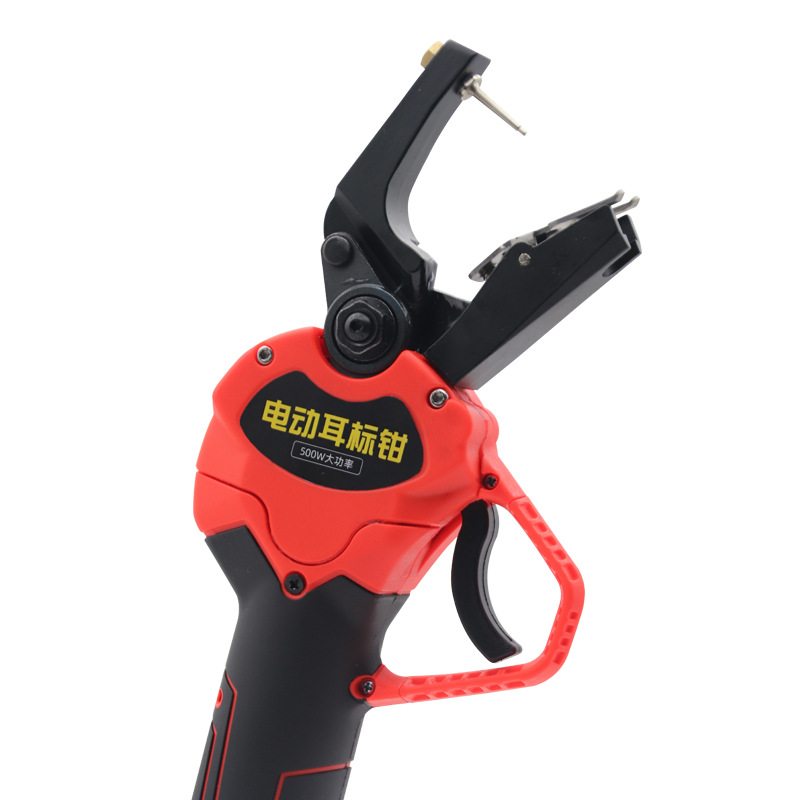 Envío gratuito cría de animales y veterinaria eléctrica oreja tag alicates oreja tag Alicates para la cría de cerdos, ganado vacuno y ovejas eléctrico oreja tag automático rebote