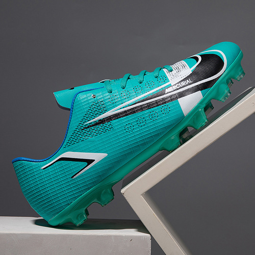 Cristiano Ronaldo MDS Assassin 14 Children's Football Shoes Men's Broken Nail AG Long Spike TF Short Spike Women's Student Little Li High Top Football Shoes 