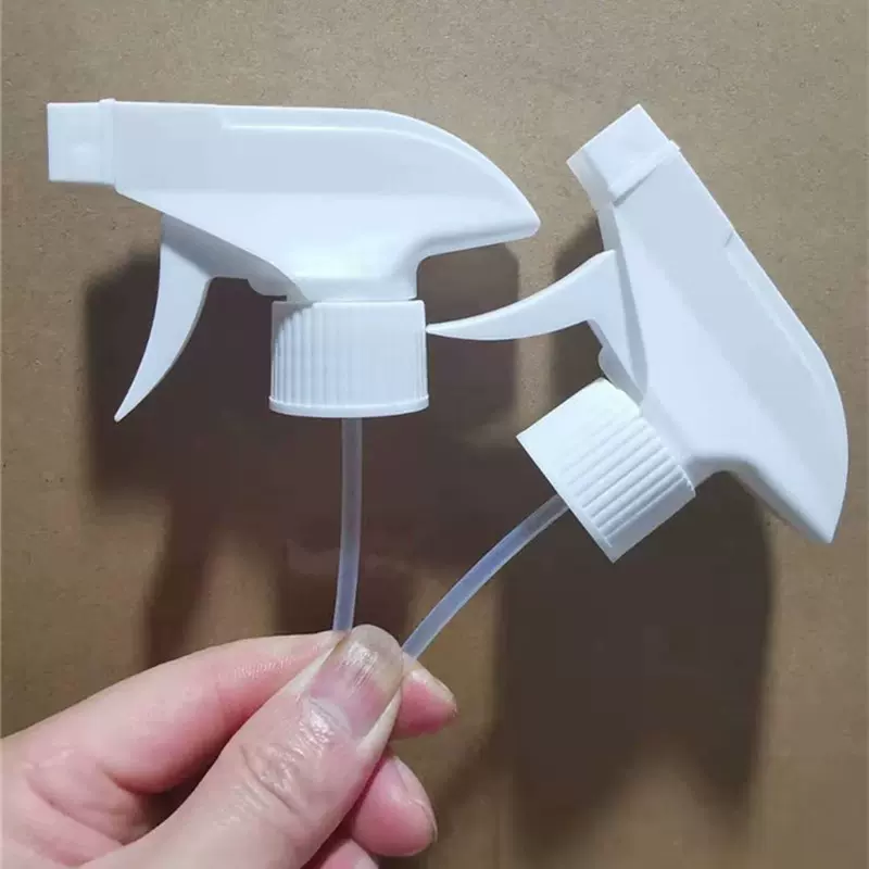 白色方枪喷雾头批发 大量现货塑料喷雾头 细雾喷雾头泵头泡沫方枪