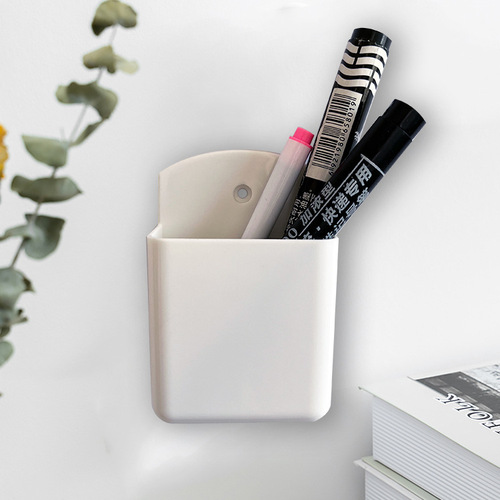 Wall-mounted storage box without drilling air conditioner TV remote control holder adhesive wall shelf living room storage rack