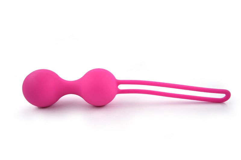 Smart Kegel Training Balls, Vibrating Silicone Dual-Ball Vaginal Exerciser, Purple — detail image 5