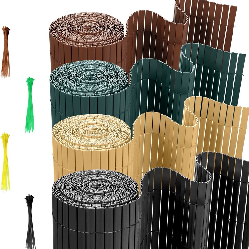 Cross-Border Selection of the Third-Generation Privacy Screen Pvc Fence for Garden, Balcony, Courtyard, Windproof Pvc Fence Guardrail