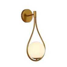 北欧床头壁灯简约现代卧室餐厅走廊过道灯楼梯创意背景墙铁艺灯具