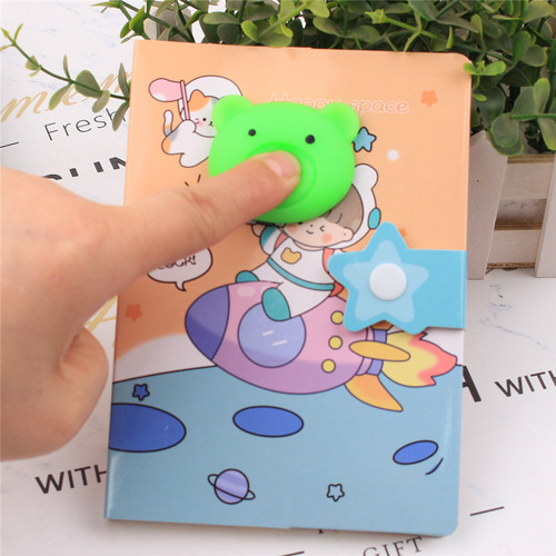 Creative Cute Stress-Relief Handwritten Notebook Gift Box Set Diary Notebook Prize Gift Wholesale Handwritten Notebook