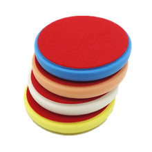 曼泽纳款5.5寸汽车美容打蜡抛光海绵盘DA/GA抛光机抛光垫磨盘