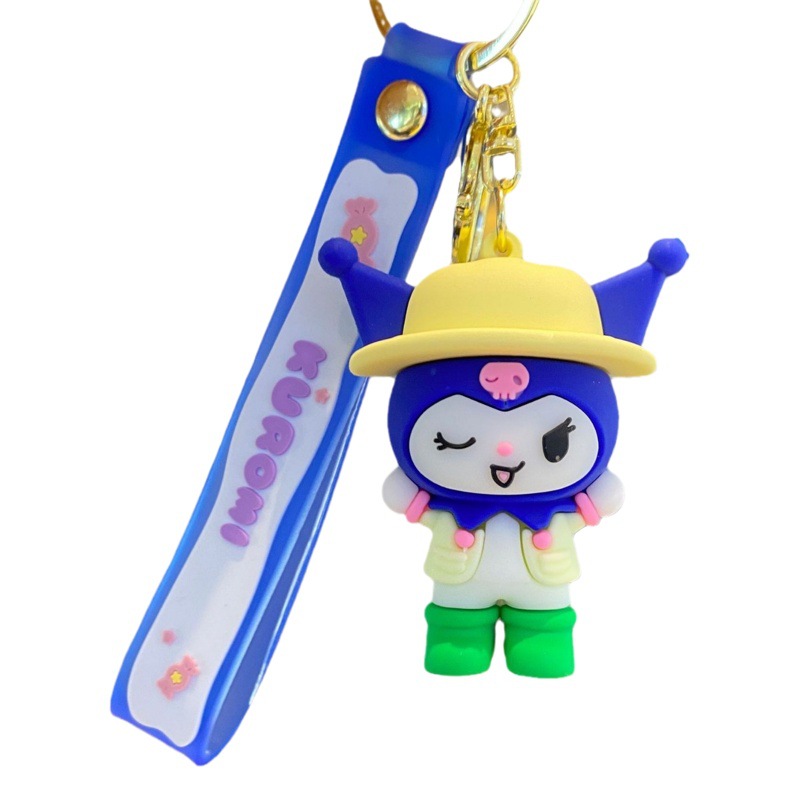 Nueva Sanrio llavero muñeca de dibujos animados colgante estudiante mochila accesorios bebé captura máquina pequeño regalo al por mayor