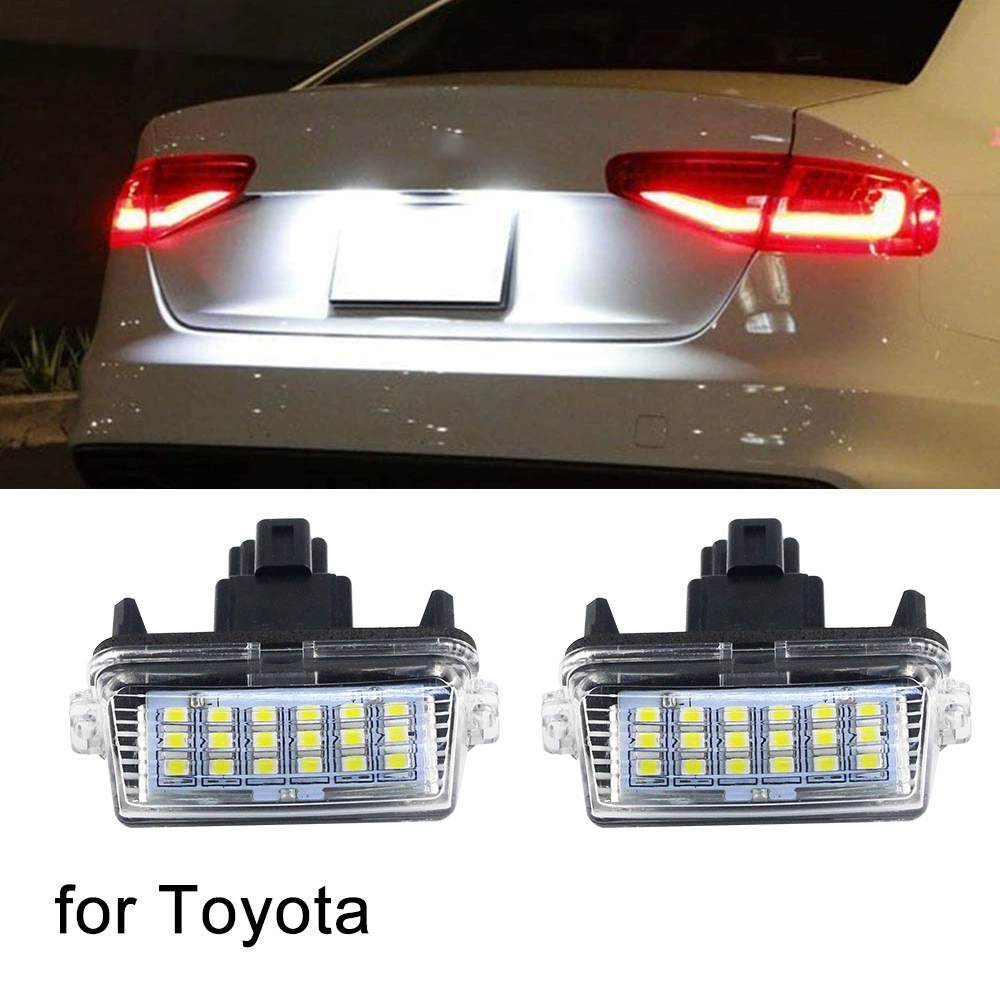 Применимо к светодиодной задней номерной лампе Toyota Corolla/ CAMRY/YARIS/EZ/Vios/Avalon номерной знак свет