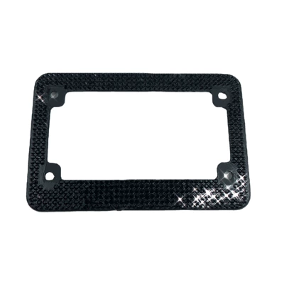 manual rhinestone rear license plate — License plate holder/license plate holder