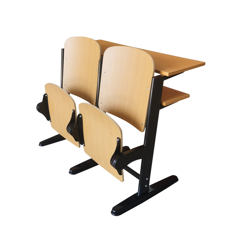 Ladder classroom aluminum alloy row chair factory direct multimedia room row chair school multi-function lecture hall seat
