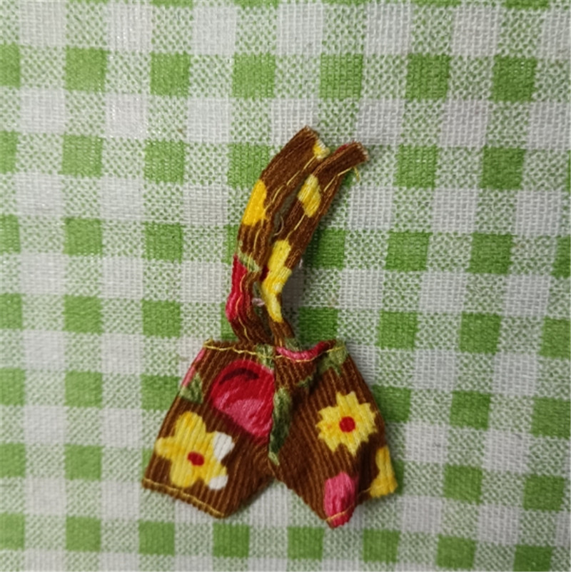 6cm 곰 토끼 착용 다크 브라운 스트랩 쓴