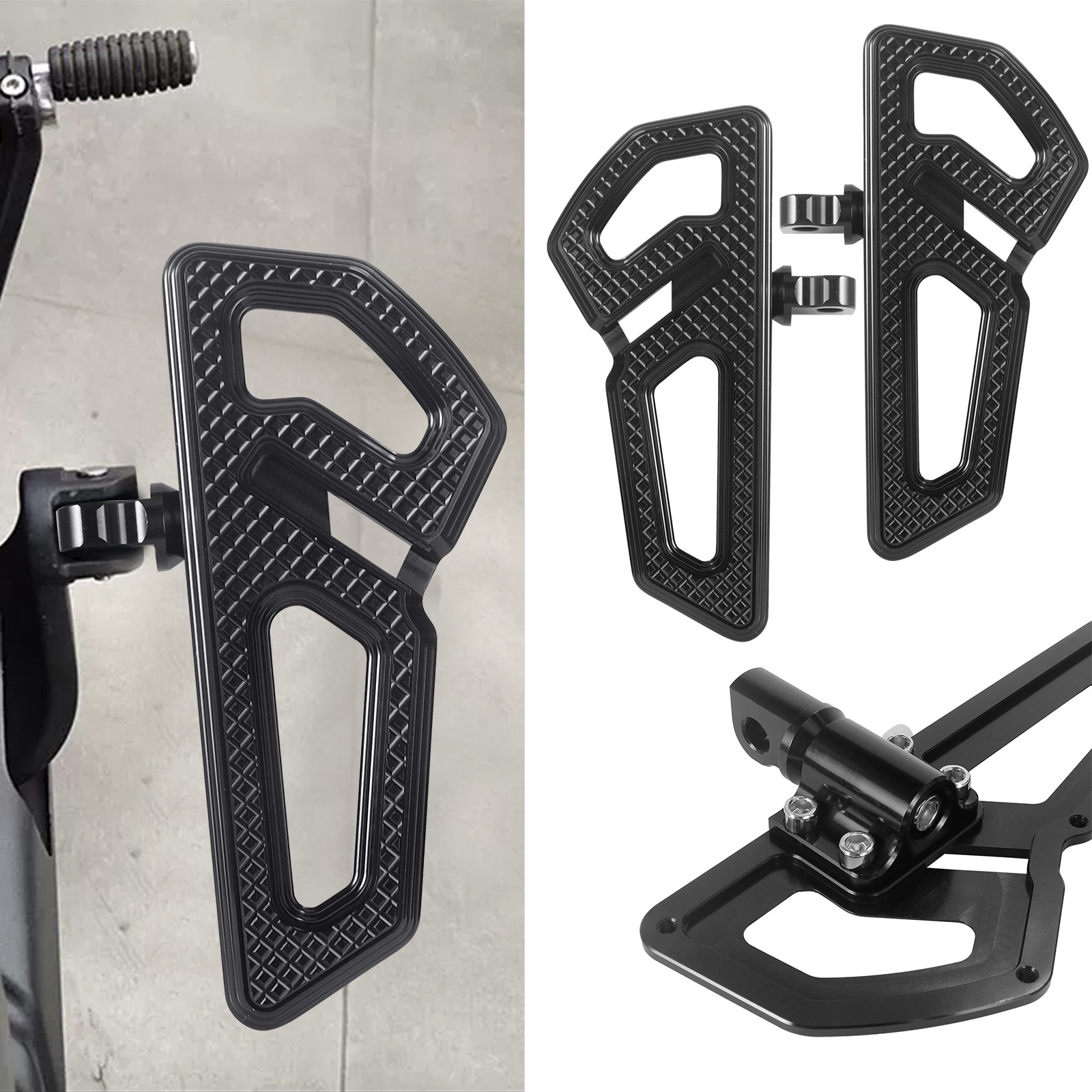 Motorcycle Accessories Suitable for Harley Universal Models Modified Small Pedals Imperial Knight Rear Pedals Passenger Pedals