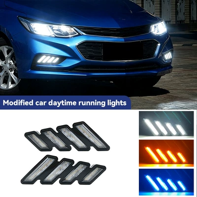 Gündüz işıqları Mustang, dynamic flowing light in white