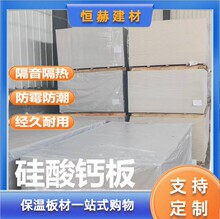 厂家定制无石棉硅酸钙板防霉防火阻燃隔墙吊顶工程专用板材背衬板