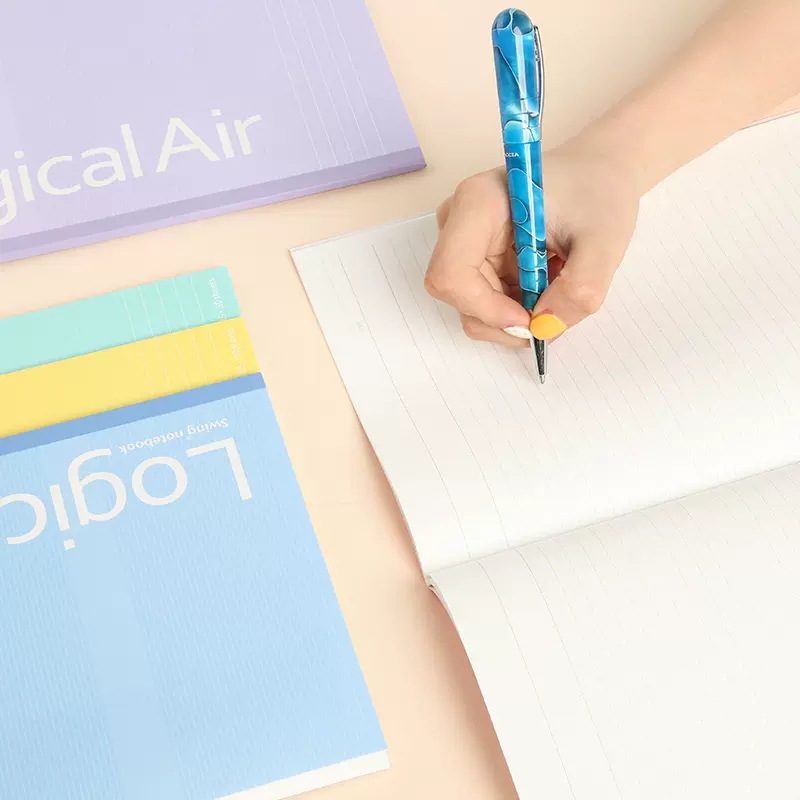 Nakabayashi Zhonglin japonés rejilla lógica ultra-ligero Cuaderno grande papelería libreta tarea