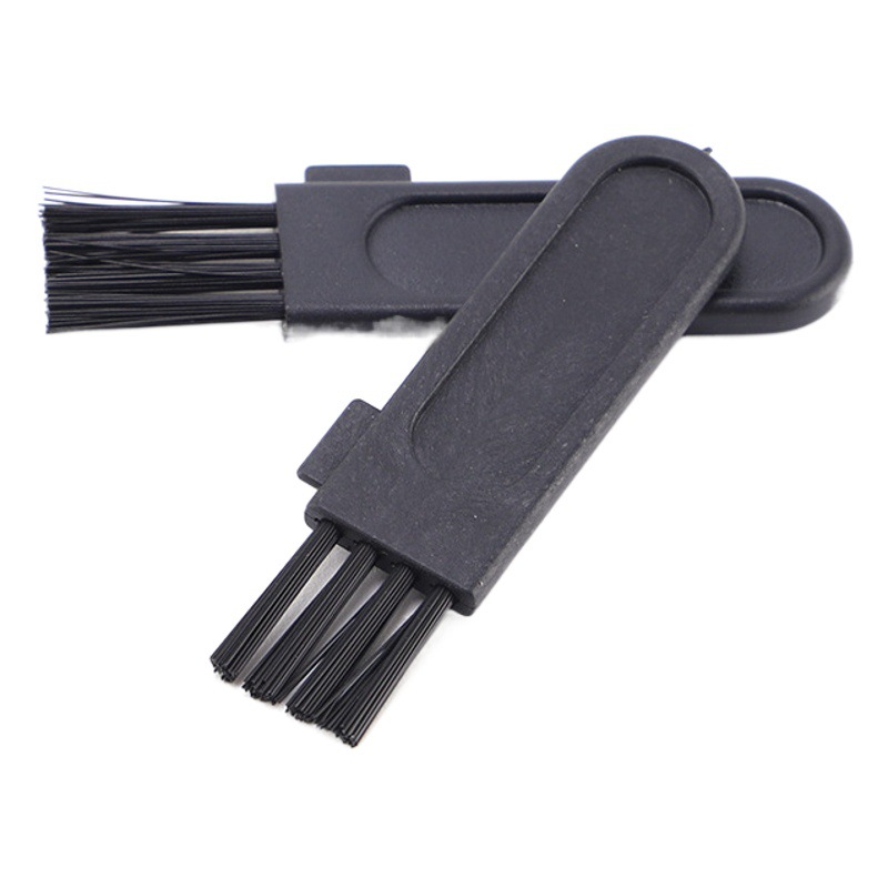 Source Factory Keyboard Small Bristle Brush Dust Removal Brush Head Small Appliance Cleaning Brush Hard and Soft Bristle Wholesale