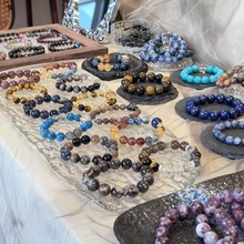 晗珞~白玉髓黄塔晶串珠吊坠手链复古简约气质手串轻奢高级感手饰