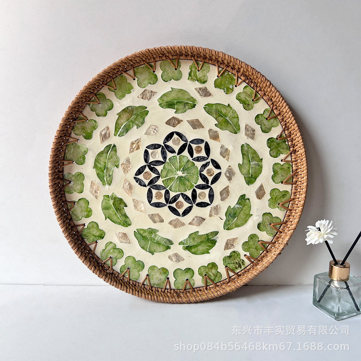 Juego de Cestas de Mimbre Natural Hechas a Mano para Almacenamiento en Escritorio, Sala de Estar, Frutas, Té y Aperitivos, Venta al por Mayor
