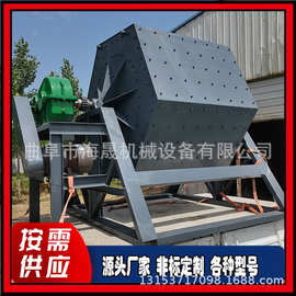 螺丝翻新除锈干磨机 钢钉铁钉洗钉机图片 回转式六角滚筒抛光机
