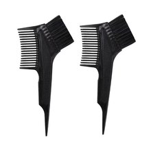 双面梳斧头梳韩国梳染发梳焗油染发梳颜色可定美发用品发廊染发工