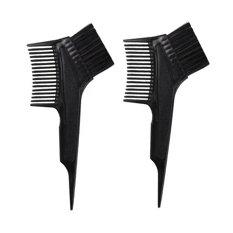 Двусторонняя расческа, корейская расческа, расческа для краски для волос, расческа для выпечки, масло, расческа для краски для волос, цвет может быть настроен по индивидуальному заказу, средства по уходу за волосами, парикмахерская, краска для волос