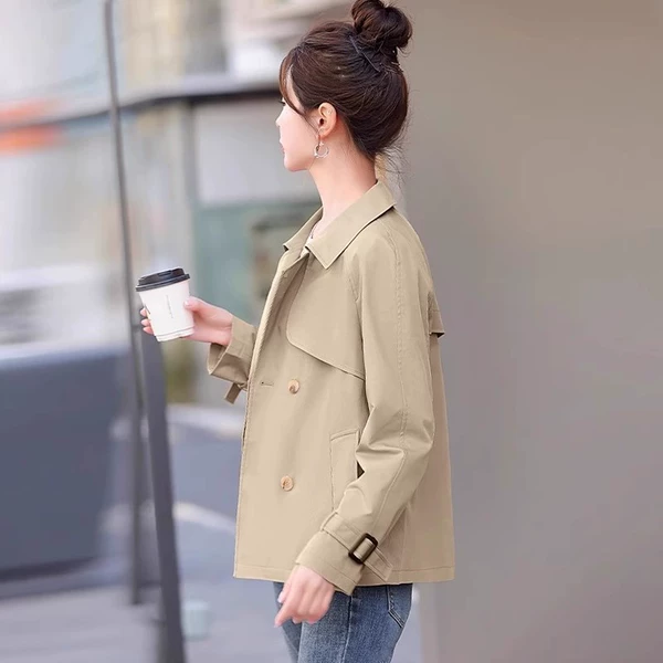 Khaki jacket, western style