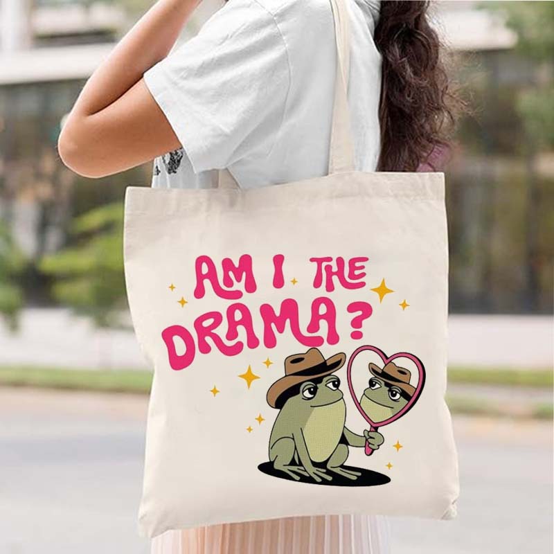 letras inglesas canciones impresión bolsas de lona bolsas de hombro bolsas plegables bolsas de mano bolsas de compras Amazon explosión comercio exterior