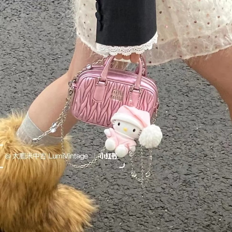 软糯奶fufu睡衣hellokitty包包挂件书包小挂饰品公仔毛绒玩偶kt猫|undefined