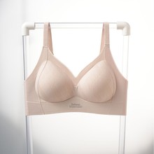 夏季蕾丝薄款果冻提拉调整型内衣文胸防下垂侧收聚拢无痕内衣