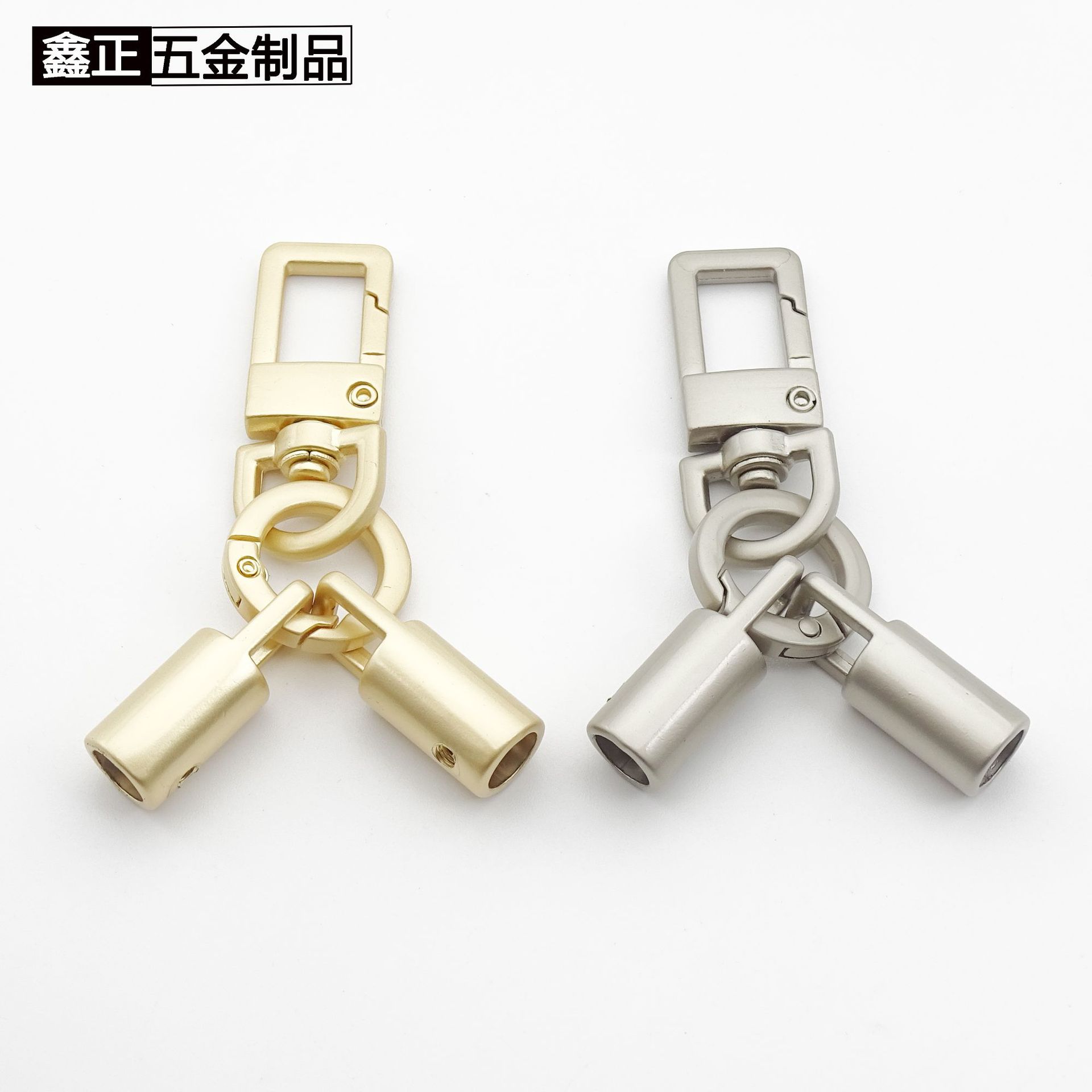 编线弹簧圈吊钟挂绳扣配螺丝绳头扣手机配件DIY钥匙扣盲盒锌合金
