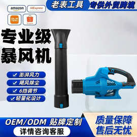 锂电吹风机无刷鼓风机工业吹灰车载除尘器吹雪机暴力涡轮风扇