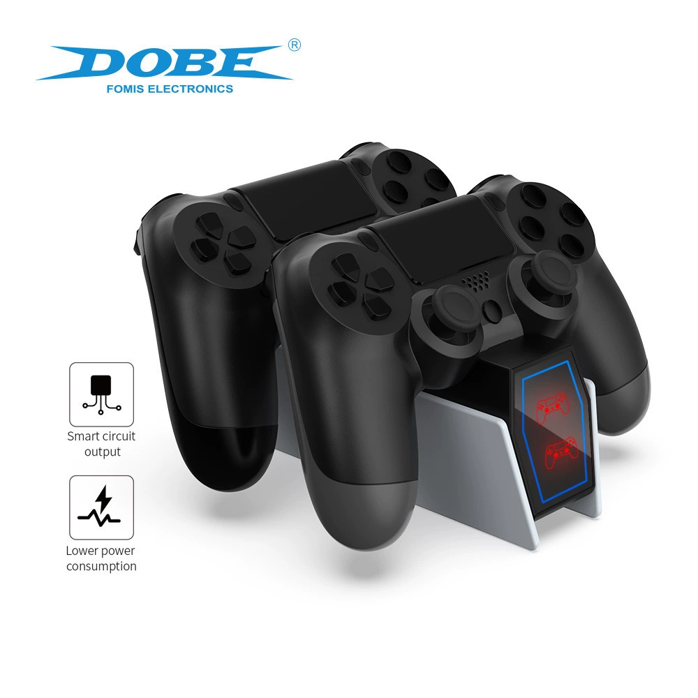 PS4 беспроводной контроллер контакт двойной зарядки PS4 SLIM/Pro база зарядки контроллера с LED индикатором