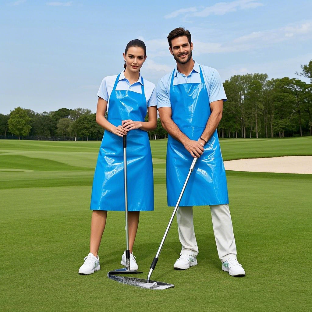 방수 및 내유성 앞치마 소매 수생 주방 식품 공장 방수 앞치마 도매 세척없는 플라스틱 tpu 앞치마