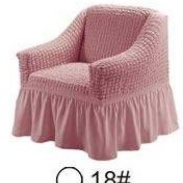 Cubresofá Seersucker universal, de poliéster elástico con falda, decoración para todas las estaciones, venta directa de fábrica.