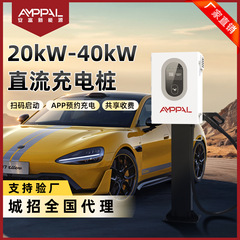 20/30/40kW新能源电动汽车直流充电桩支持商用家用九孔充电器快充