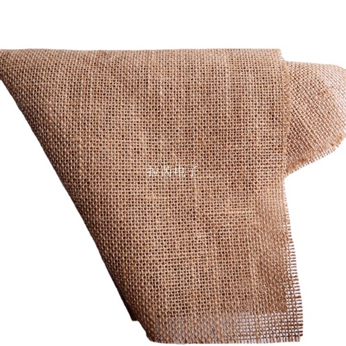 50*50 jute cloth natural burlap laminated burlap bag handbag garden potted Christmas crafts